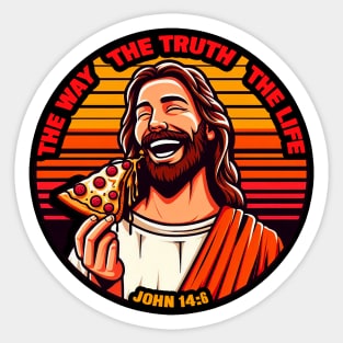 John 14:6 The Way The Truth The Life. Sticker